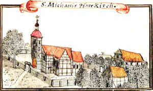 S. Michaelis Pfarr Kirch - Koci w. Michaa, widok oglny